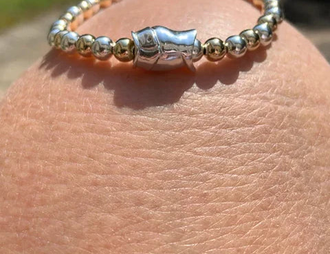 fish bead bracelet