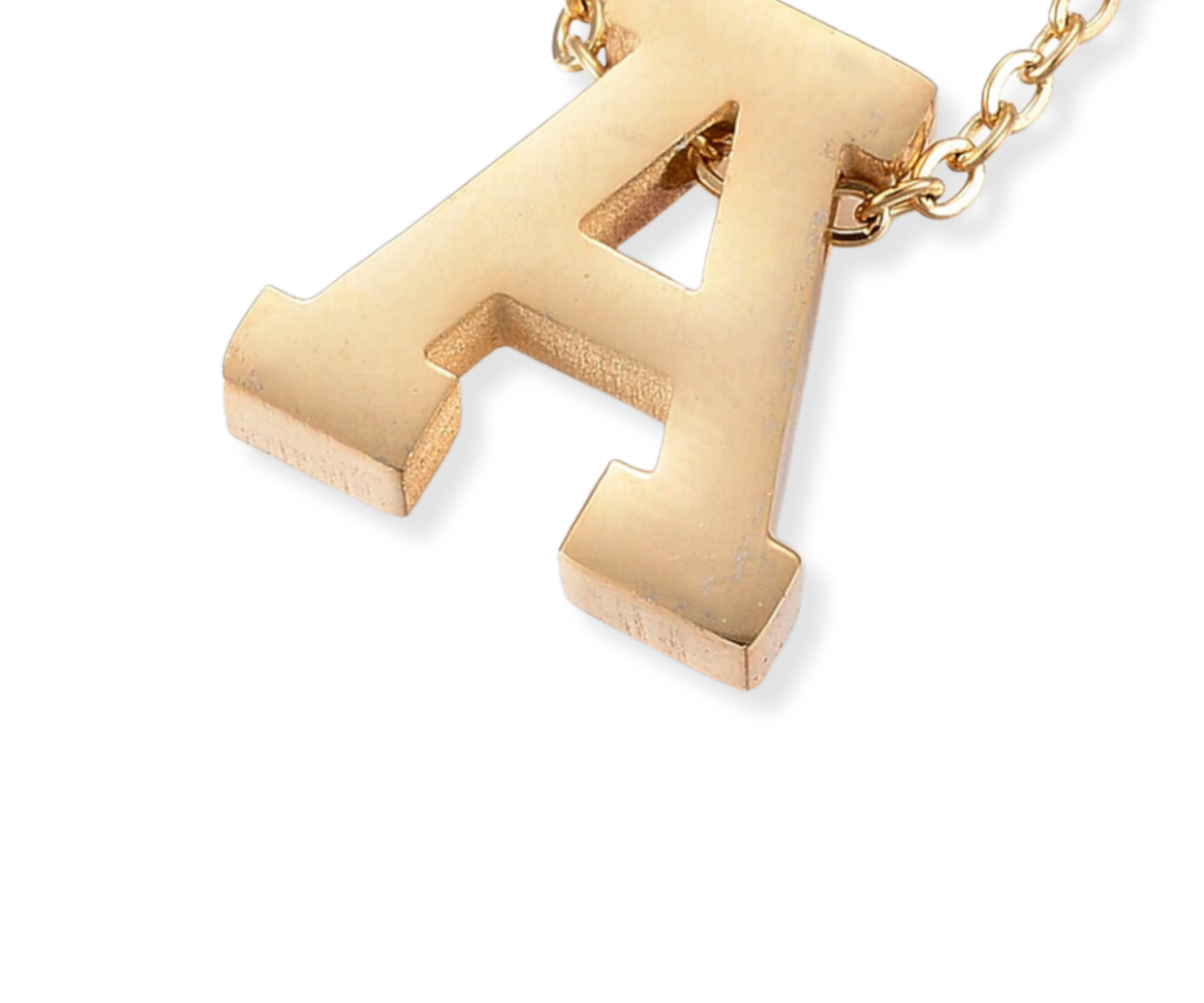 Alphabet A Necklace