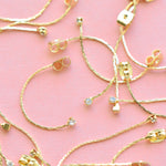 Glimmering Crystal Drop Earring Backs - Ingredients For Lovely